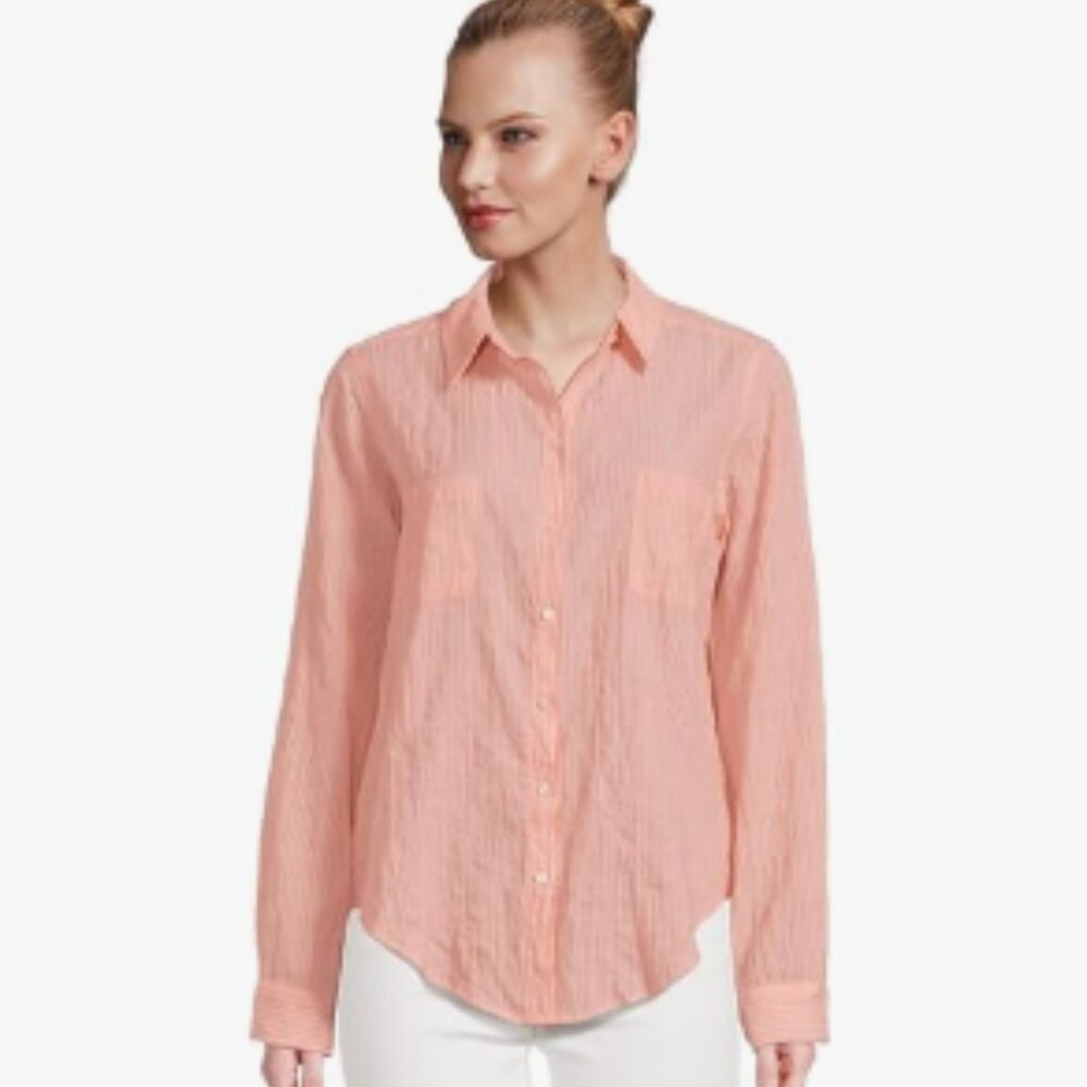 Lilly Pulitzer Sea View Button-Down Size M